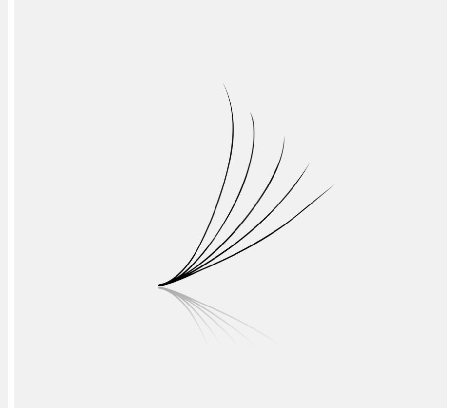 0.07 5D or 6D fan loose promade small boxes mix lengths