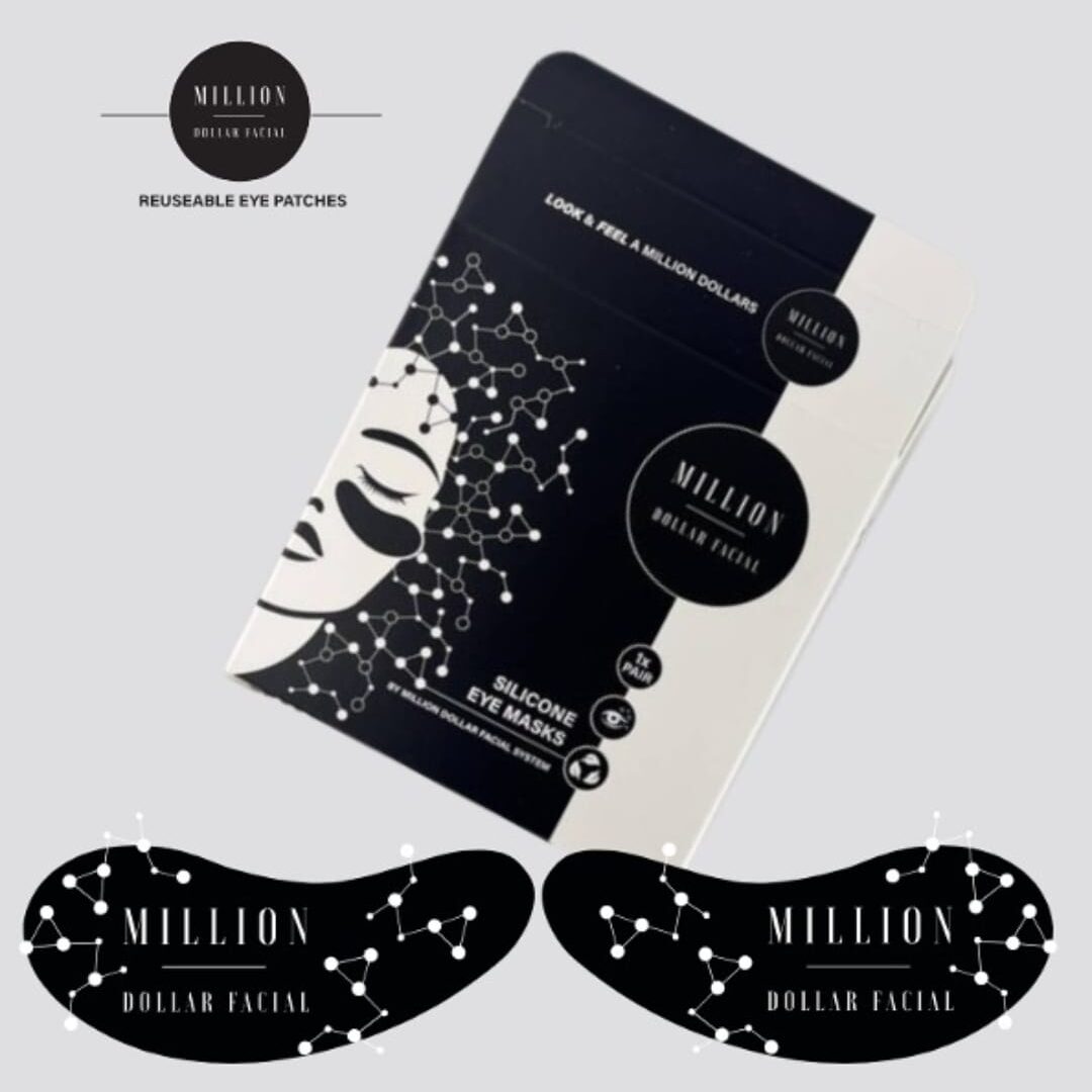 Million Dollar Reusable Silicone Eye Pads